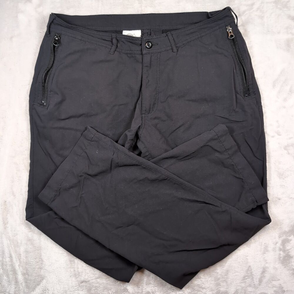 Clothing Arts P Cubed Pick-Pocket Proof Pants Mens 34x30 Black Nylon Travel